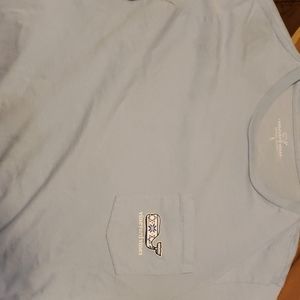 Light blue vineyard vine shirt